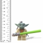 Lego, Brelok do kluczy z latarką Star Wars Yoda z mieczem świetlnym (LGL-KE122)